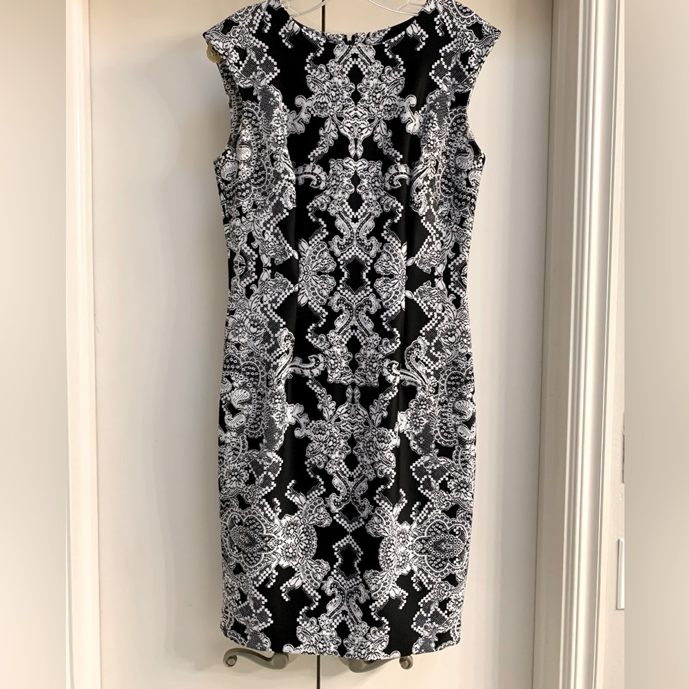 Black and White Dress